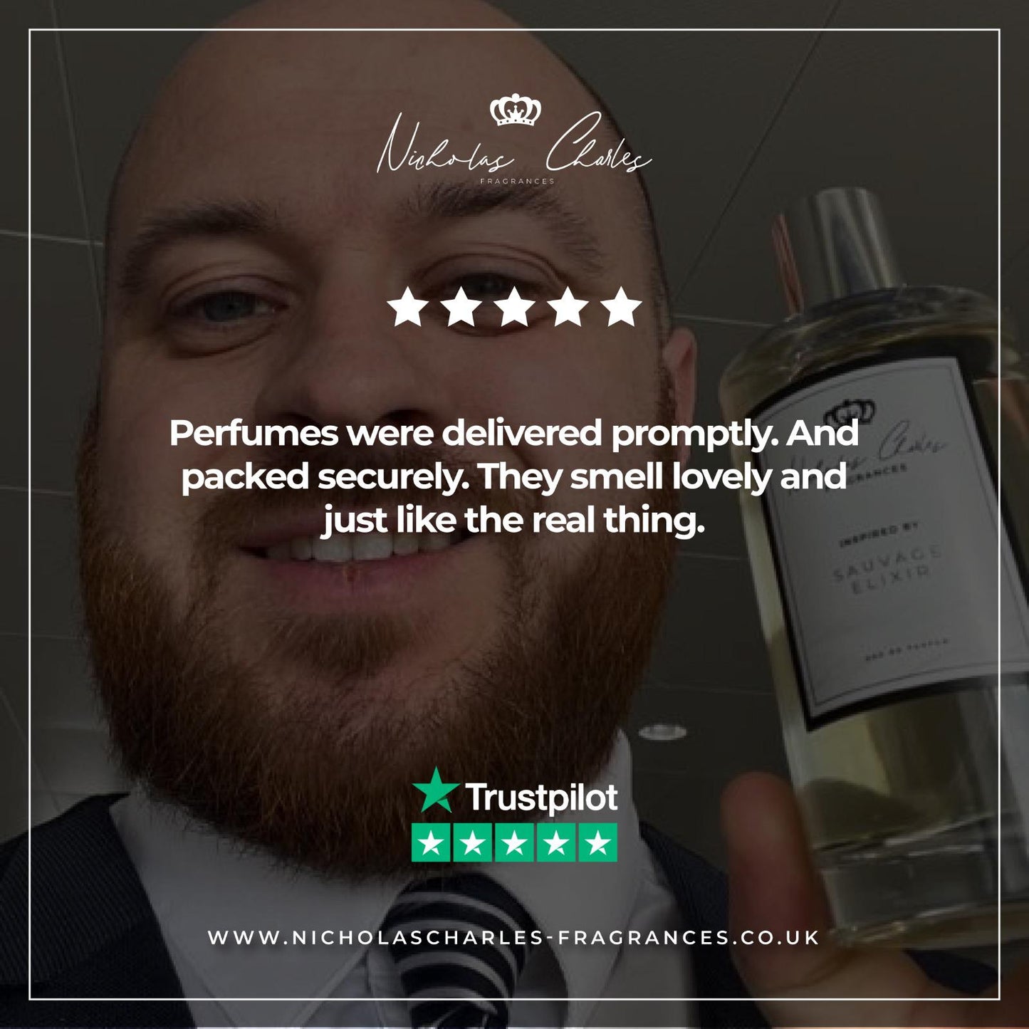 6 x 50ml  Perfume Set